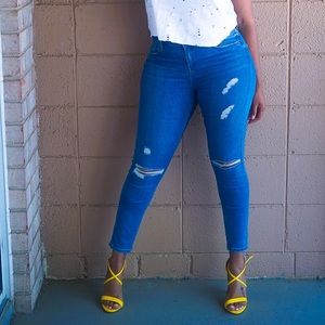 Topshop Jaime Moto Jeans